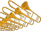 Trombones Playing
